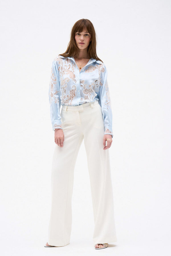 PANTALON LAURENT IVOIRE