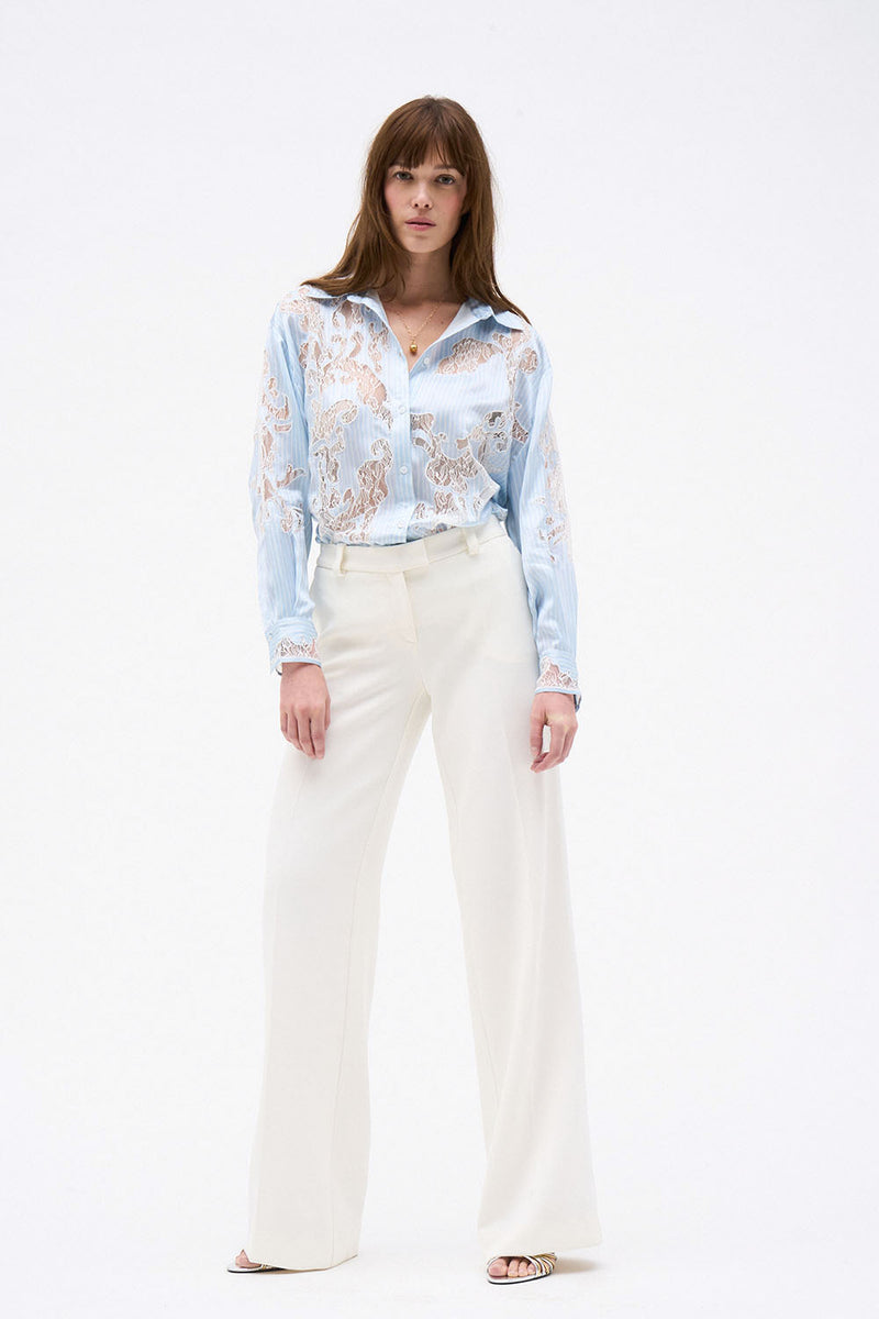 PANTALON LAURENT IVOIRE