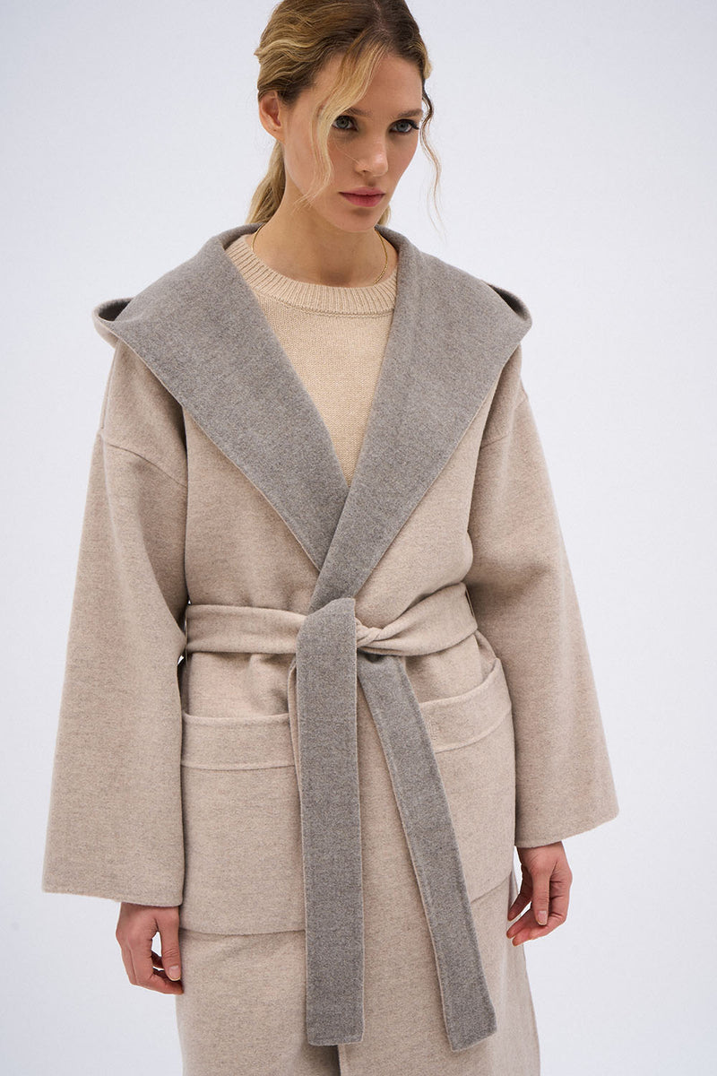 BEIGE PAT COAT