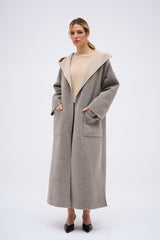 MANTEAU PAT BEIGE