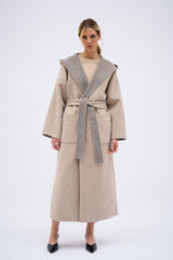 BEIGE PAT COAT