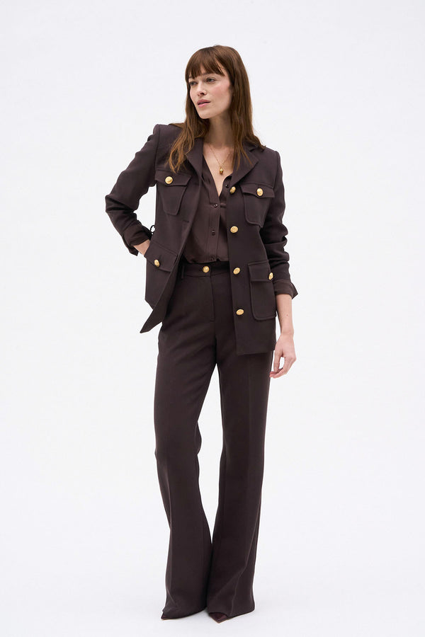 PANTALON PAULA CHOCOLAT