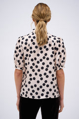 PIERRA SHIRT NUDE POLKA DOTS