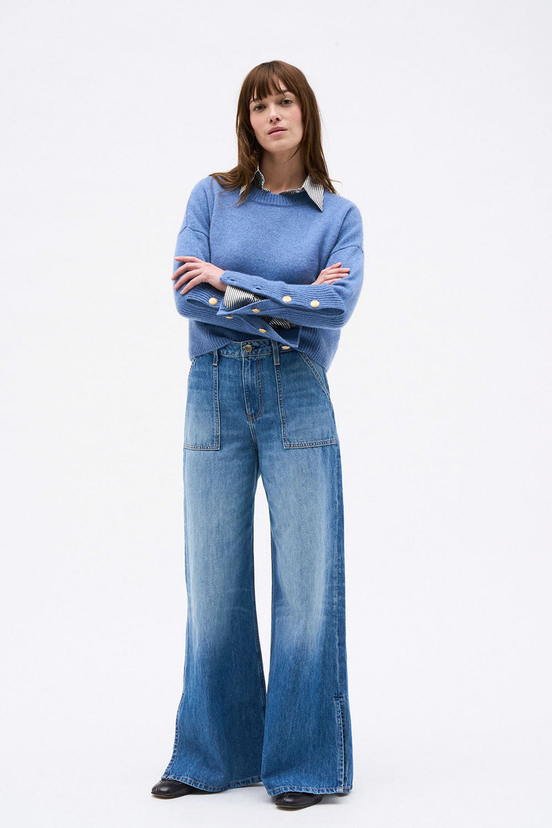 PULL BABY SOLAL2 DENIM