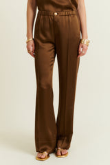 DMN PARIS  - PANTALON JOSEPH CACAO