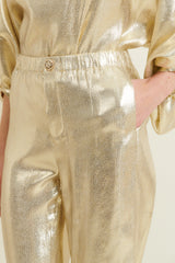 DMN PARIS  - PANTALON JOSEPH GOLD