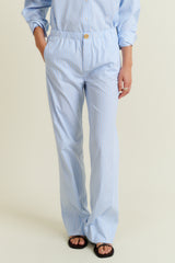 DMN PARIS  - PANTALON JOSEPH  POPELINE RAYURE