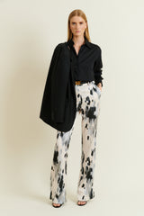 DMN PARIS  - PANTALON PAULA NUDE PRINT