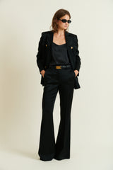 DMN PARIS  - PANTALON VICTORIA NOIR