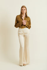 DMN PARIS  - PANTALON VICTORIA SABLE