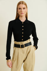 DMN PARIS  - PULL JUSTINE NOIR