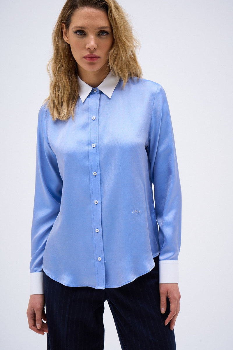 RAYA OXFORD SHIRT BLUE