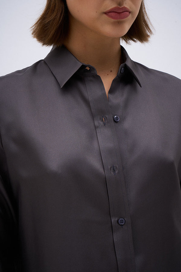 GREY RAYA SHIRT