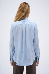 BLUE STRIPE RAYA SHIRT