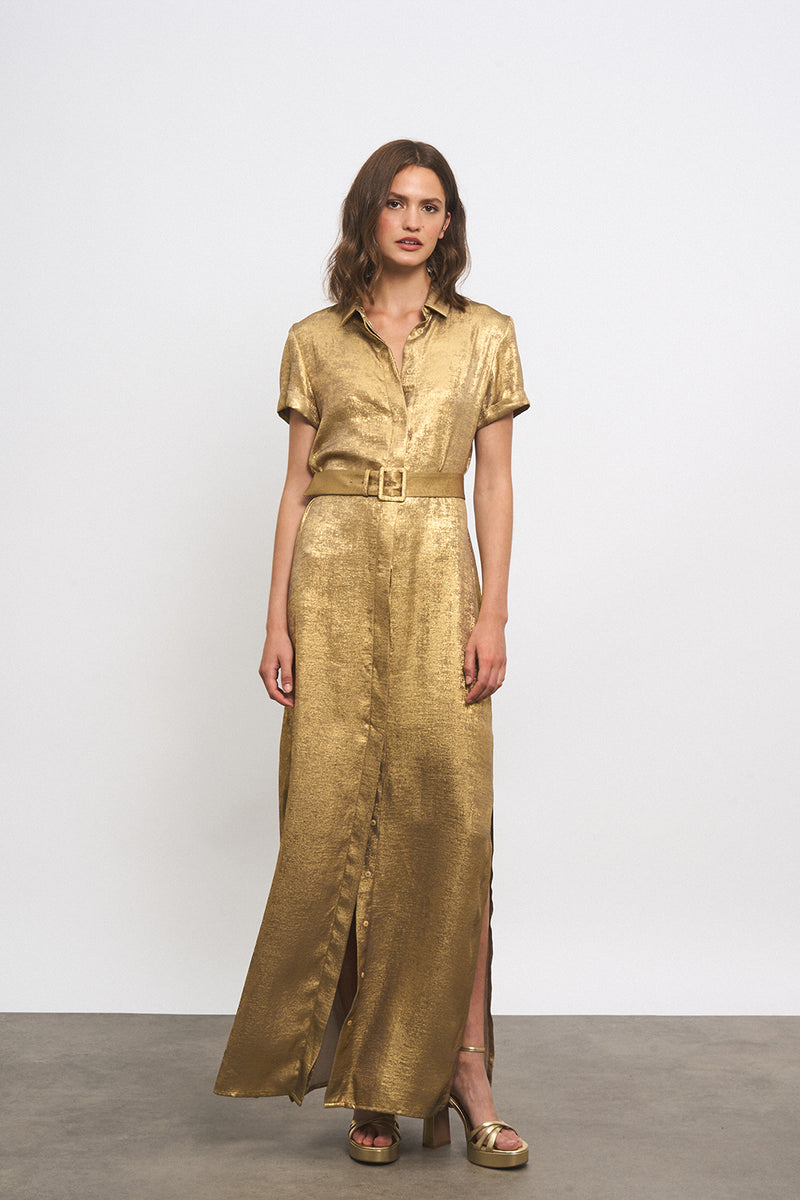 REDONNA GOLD DRESS