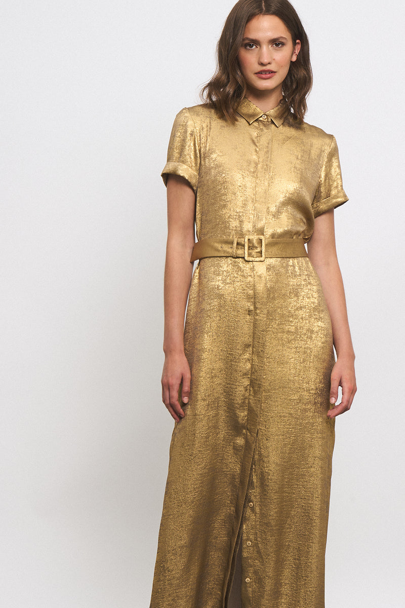 REDONNA GOLD DRESS