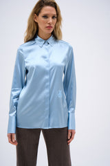 REGINA SKY BLUE SHIRT