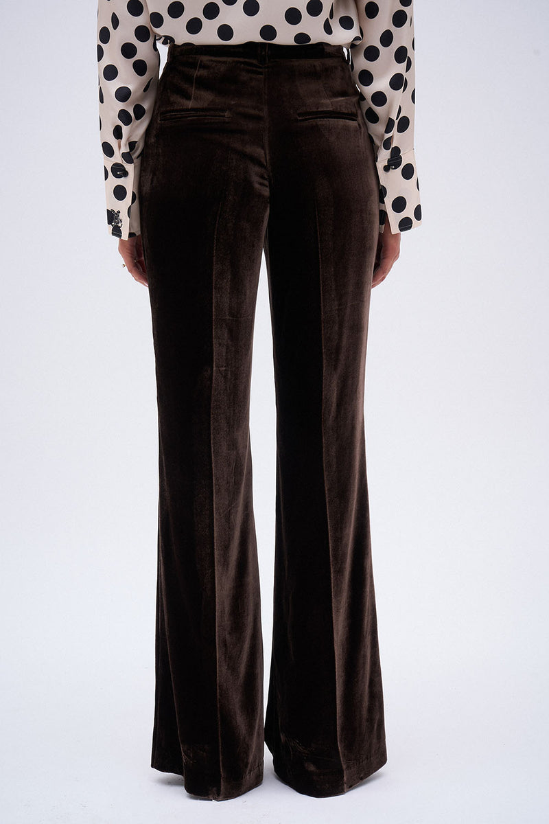 PANTALON PAULA MARRON