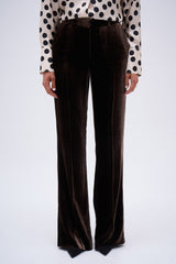 PANTALON PAULA MARRON