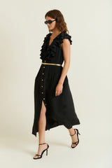 DMN PARIS  - ROBE JASON NOIR