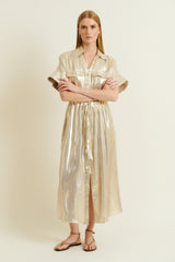 DMN PARIS  - ROBE PERLA GOLD