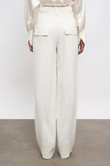 PANTALON LINO BLANC