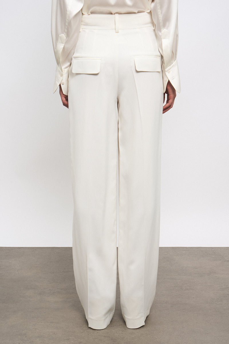 PANTALON LINO BLANC