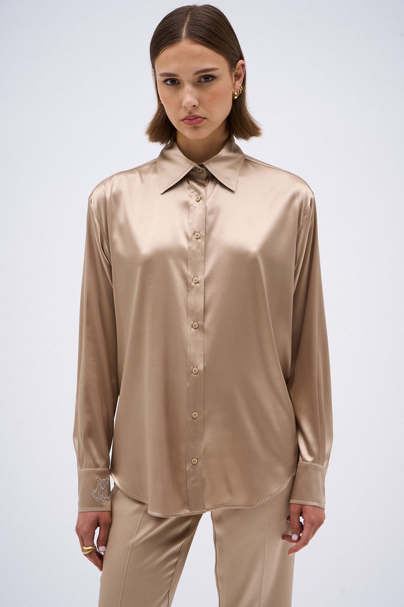 SIMON TAUPE SHIRT