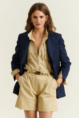 DMN PARIS  - SHORT NORMA BEIGE