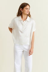 DMN PARIS  - TOP ISABELLE BLANC