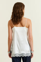 DMN PARIS  - TOP JOE ECRU