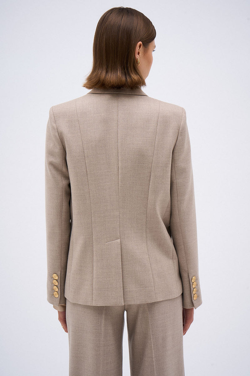 BEIGE VALENCIANA JACKET