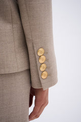 BEIGE VALENCIANA JACKET