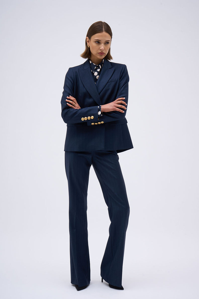 FANCY VALENCIAN JACKET NAVY