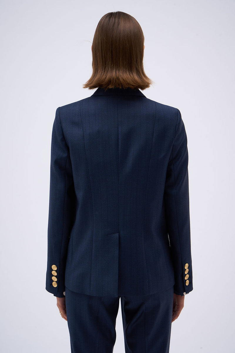 FANCY VALENCIAN JACKET NAVY