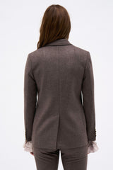 VESTE ANITA TAUPE