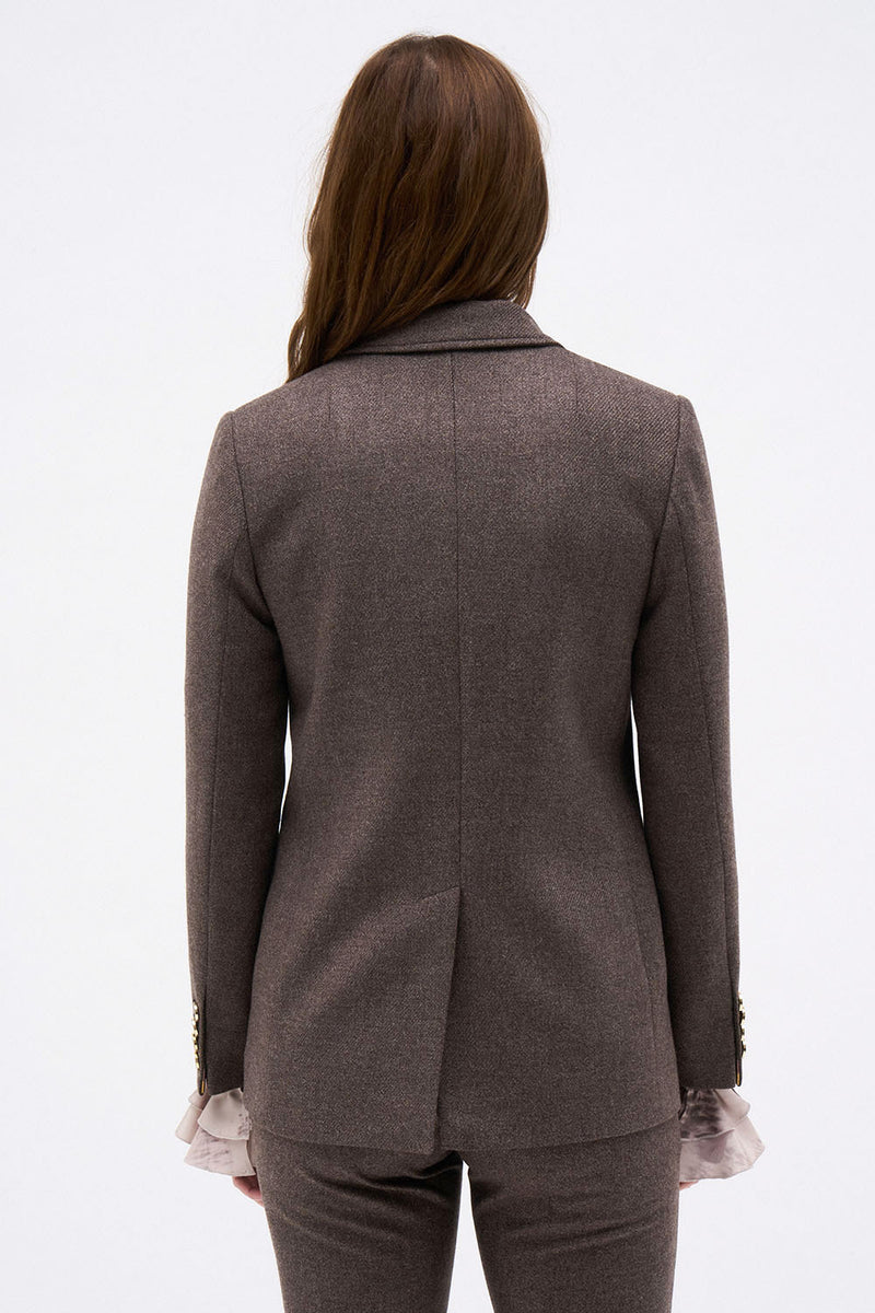 VESTE ANITA TAUPE