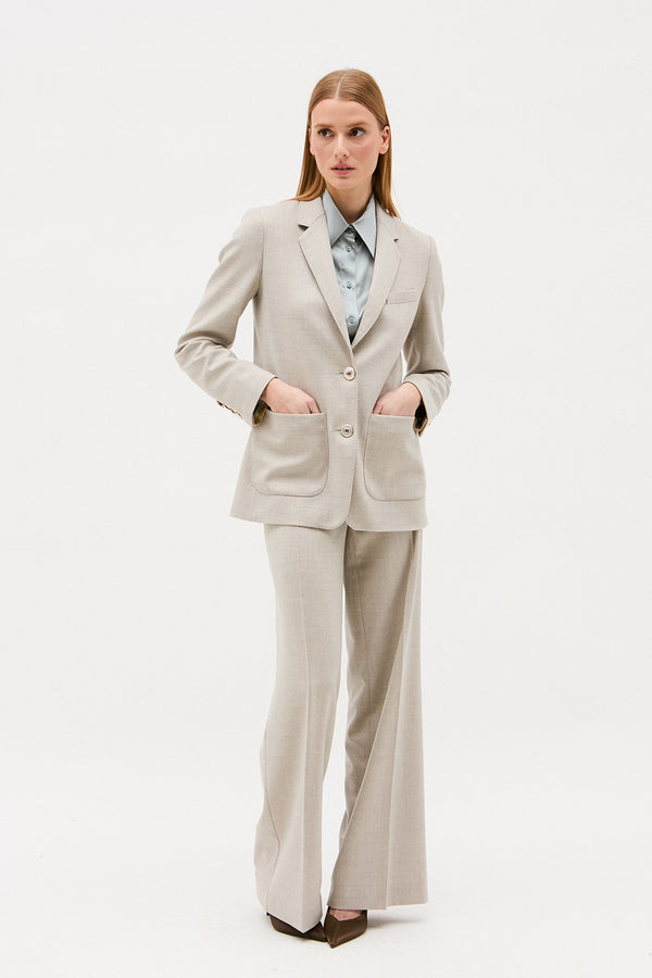 VESTE ANNETTE GREIGE