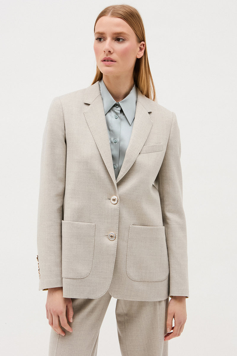 VESTE ANNETTE GREIGE