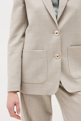 VESTE ANNETTE GREIGE