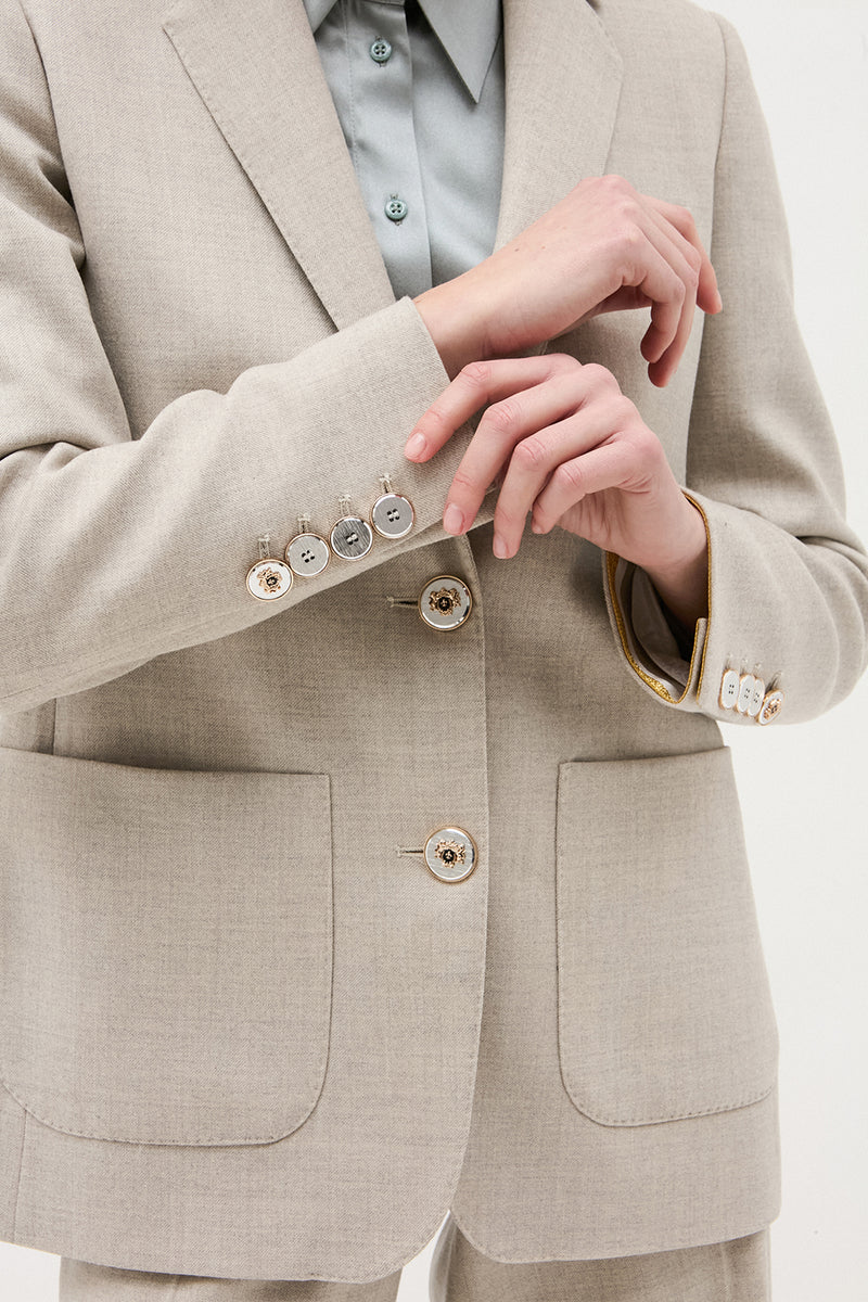 VESTE ANNETTE GREIGE