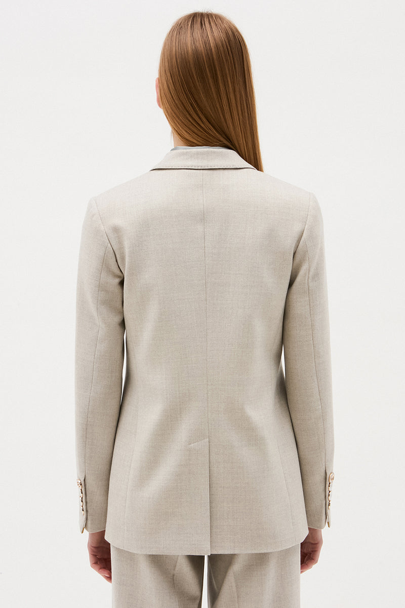 VESTE ANNETTE GREIGE