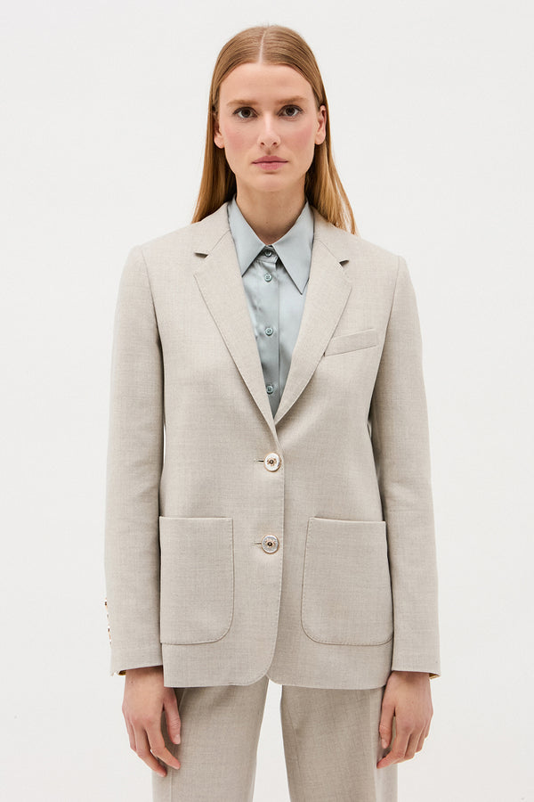 VESTE ANNETTE GREIGE
