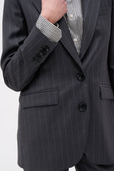 VESTE ARMAND RAYURE GRIS