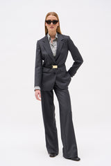 VESTE ARMAND RAYURE GRIS