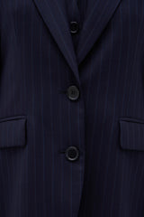 VESTE ARMAND RAYURE MARINE