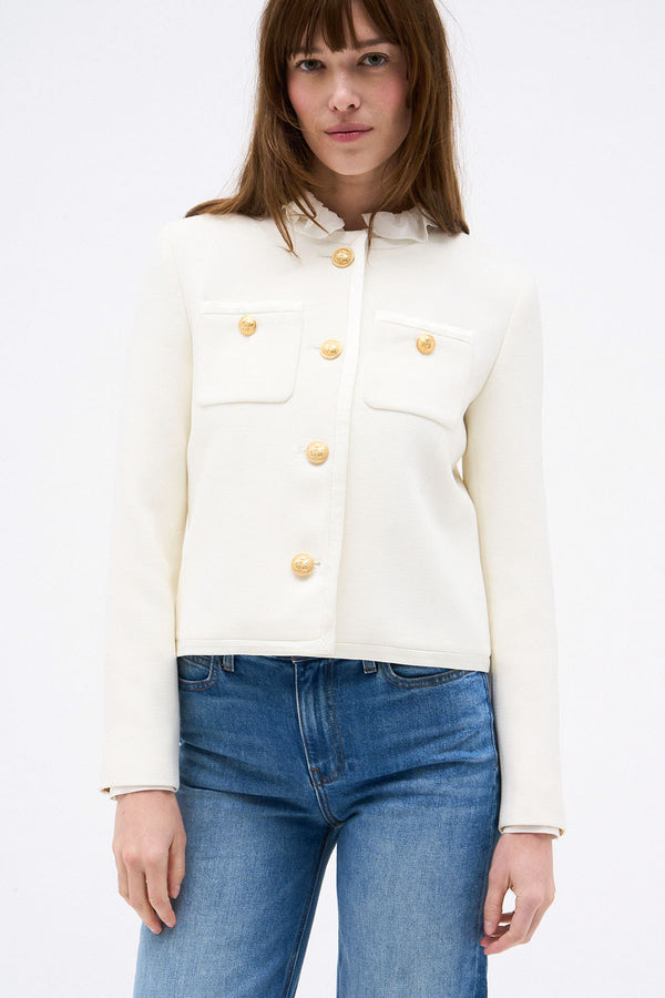 VESTE MINA IVOIRE