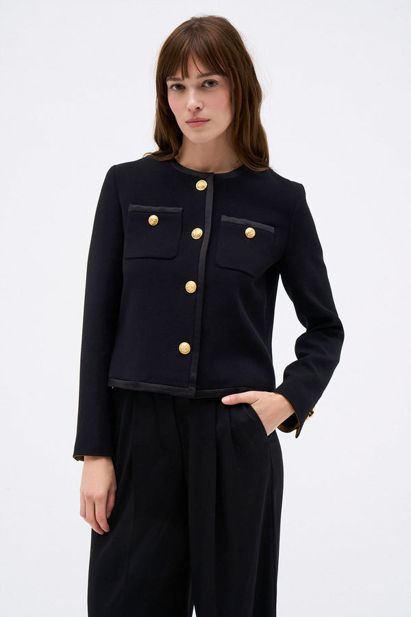 VESTE MINA NOIR