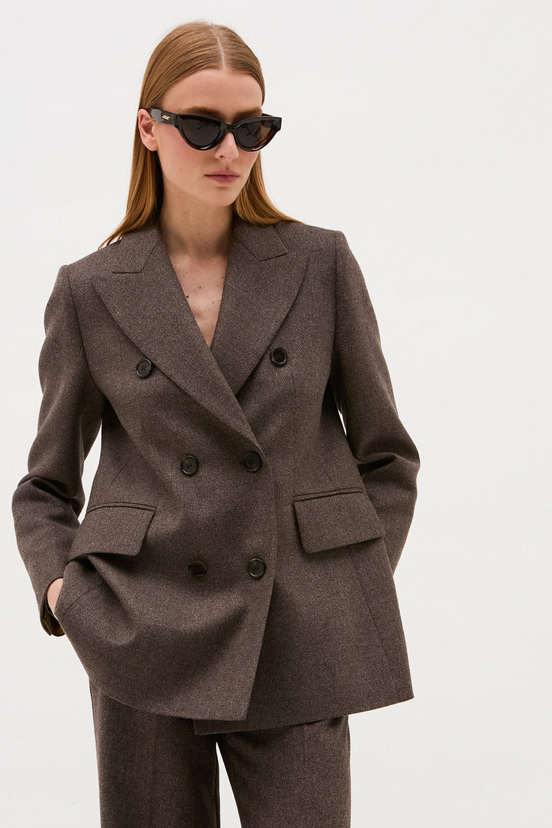 VESTE NOAH TAUPE