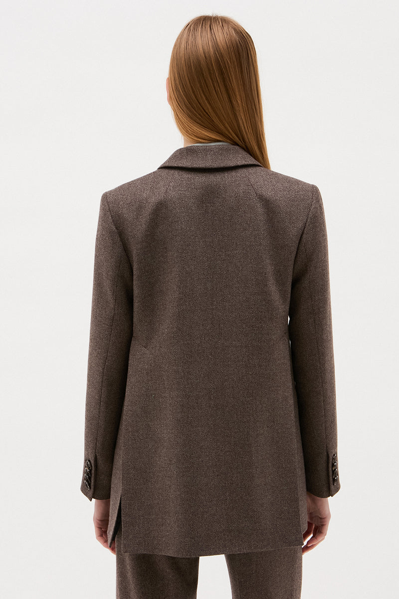 VESTE NOAH TAUPE